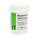 BIOCHEMIE Adler 17 Manganum sulfuricum D 12 Tabl.