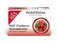 H&amp;S Cranberry Acerolakirsche Filterbeutel