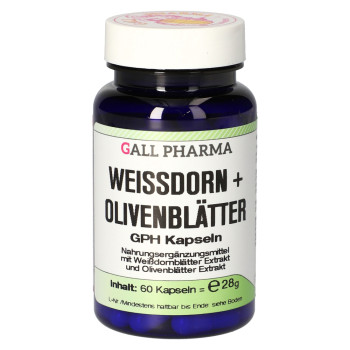 WEISSDORN+OLIVENBLÄTTER GPH Kapseln