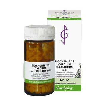BIOCHEMIE 12 Calcium sulfuricum D 6 Tabletten