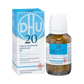 BIOCHEMIE DHU 20 Kalium alum.sulfur.D 6 Tabletten