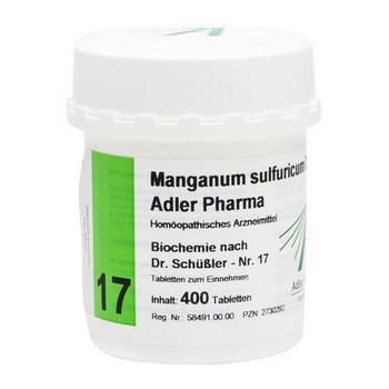 BIOCHEMIE Adler 17 Manganum sulfuricum D 12 Tabl.