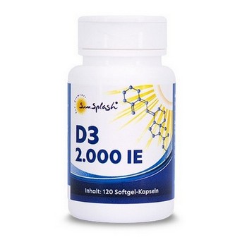 SunSplash Vitamin D3 2.000 I.E.