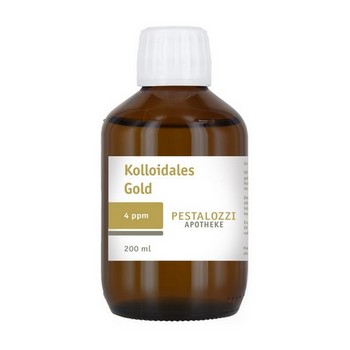 Kolloidales Gold (Goldwasser) ca. 4 ppm