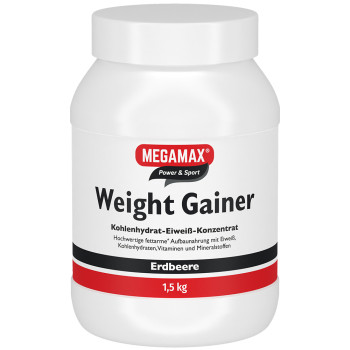 WEIGHT GAINER Megamax Erdbeere Pulver