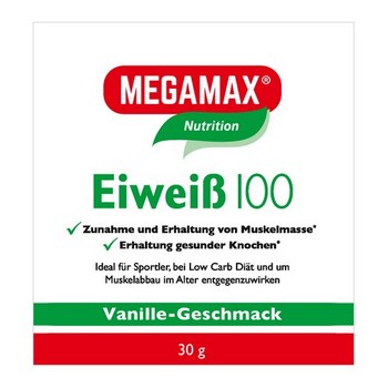 EIWEISS 100 Vanille Megamax Pulver