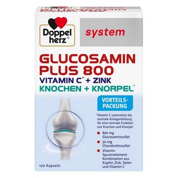DOPPELHERZ Glucosamin Plus 800 system Kapseln