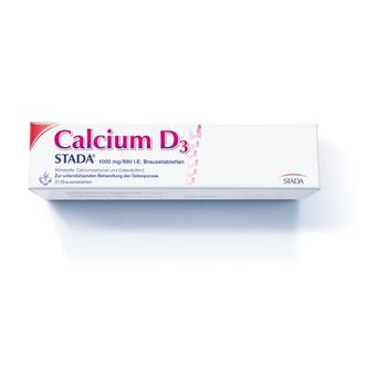 CALCIUM D3 STADA 1000 mg/880 I.E. Brausetabletten