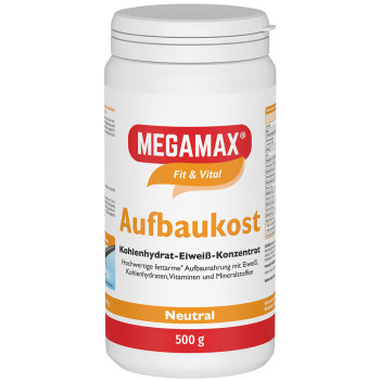 MEGAMAX Aufbaukost neutral Pulver