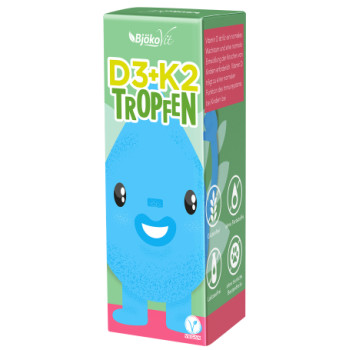 VITAMIN D3+K2 Kinder Tropfen