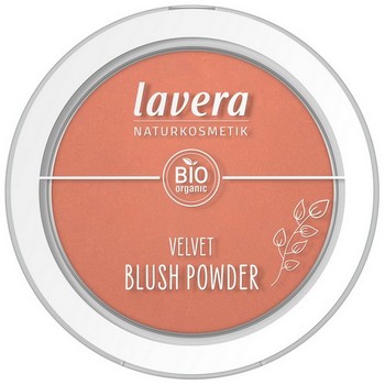LAVERA Velvet Blush Powder rosy peach 01