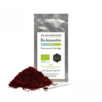 DR.HEILBRONNER Bio Astaxanthin PUR Pulver Beutel