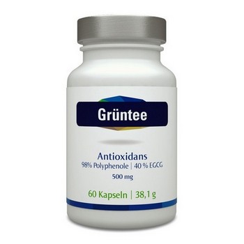 GRÜNTEE 500 mg 40% EGCG Kapseln