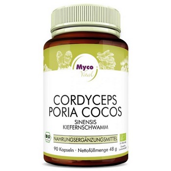 CORDYCEPS PORIA Cocos Bio Pilzpulver-Kapseln