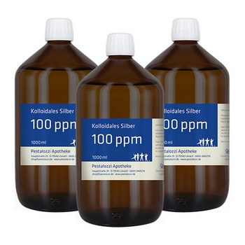 Kolloidales Silber (Silberwasser) 100 ppm