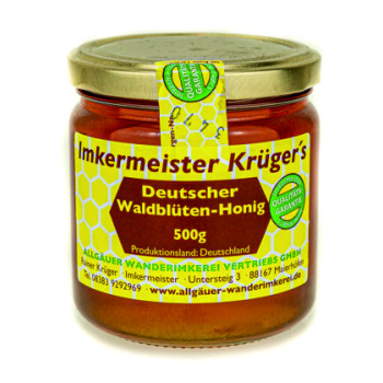 Imkermeister Krügers Deutscher Waldblüten-Honig